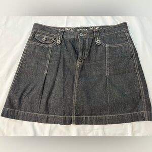 Sonoma Black Denim Skort
